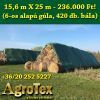 AgrotexT 140 Kazaltakaró 15,6 m x 25 m - kazaltakaró ponyva - bálatakaró ponyva